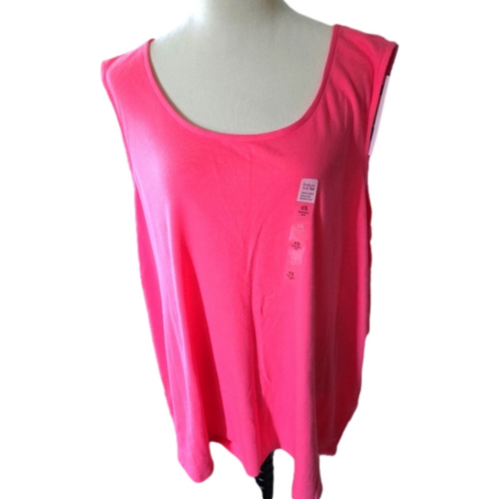 Kim Roger's women's 4X tank top – pink